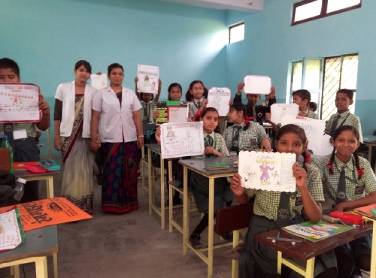 Dussehra Poster Making Competition(7.10.16)